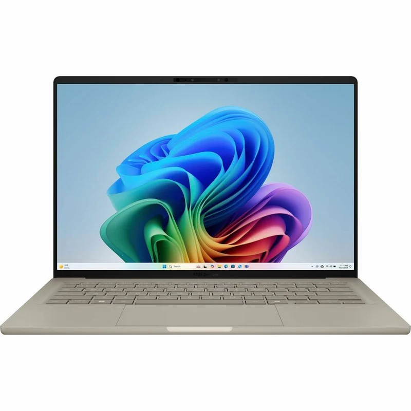 Ordinateur portable Asus Zenbook A14 UX3407 UX3407QA-DS52-CA 14" Copilot+ - WUXGA - Qualcomm Snapdragon X X1-26-100 - 16 Go - SSD 512 Go - Clavier anglais - Beige Zabriskie UX3407QA-DS52-CA
