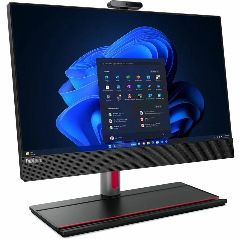 Ordinateur tout-en-un Lenovo ThinkCentre M90a Gen 5 12SH0028US - Intel Core i7 14e génération i7-14700 - Technologie vPro - 16 Go - SSD 512 Go - Écran Full HD 23.8" - Noir 12SH0028US