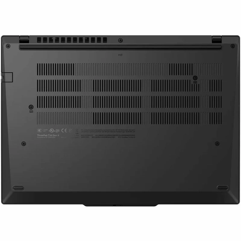 Ordinateur portable Lenovo ThinkPad T14 Gen 6 21QG002ACA 14" avec écran tactile Copilot+ - WUXGA - Intel Core Ultra 7 268V - 32 Go - SSD 1 To - Clavier français canadien - Noir 21QG002ACA