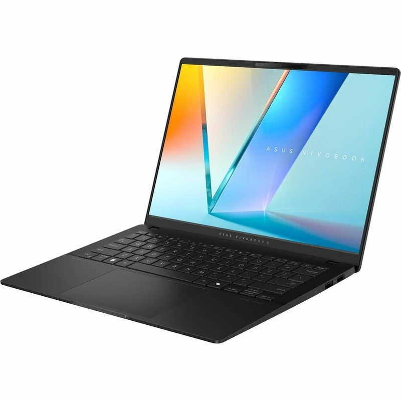 Ordinateur portable Asus Vivobook S 14 OLED M5406 M5406WA-DH71-CB 14" Copilot+ - 3K - AMD Ryzen AI 9 365 - 24 Go - SSD 1 To - Clavier anglais/français - Noir neutre M5406WA-DH71-CB
