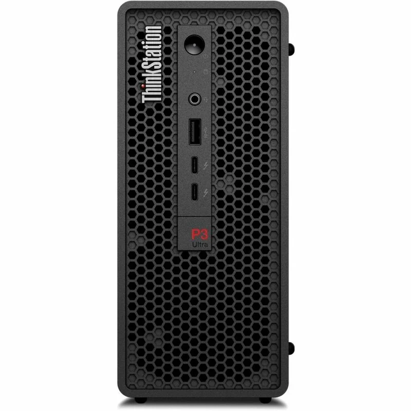 Station de travail Lenovo ThinkStation P3 Ultra 30HA0066CA - 1 Core i9 14e génération i9-14900K - Technologie vPro - 32 Go - SSD 1 To - Ultra compact - Noir 30HA0066CA