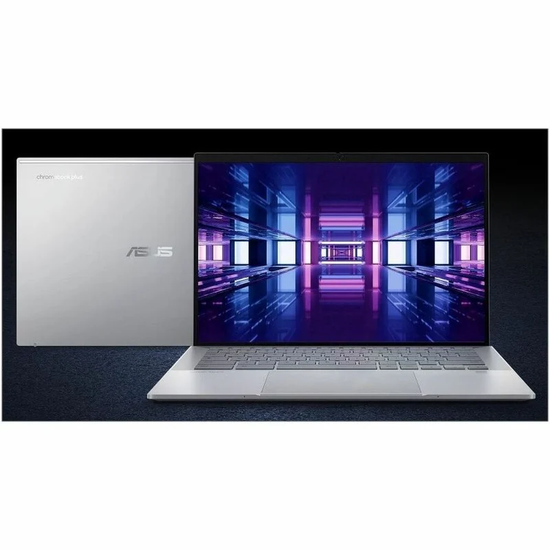 Asus ExpertBook CB54 Chromebook Plus Enterprise CB5403 CB5403CMA-C5ENT-CB Chromebook tactile 14" - WQXGA - Intel Core Ultra 5 115U - 16 Go - SSD 512 Go - Clavier bilingue - Argent brouillard CB5403CMA-C5ENT-CB