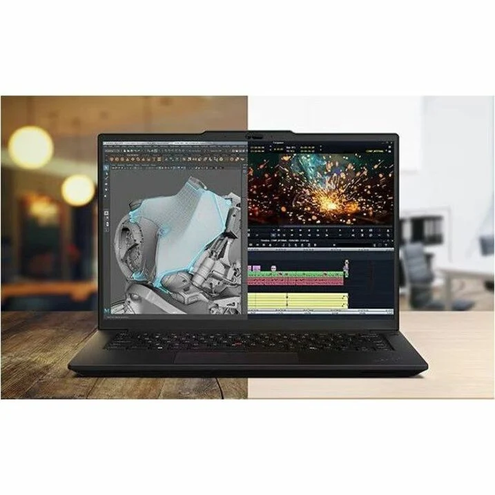 Station de travail mobile Lenovo ThinkPad P14s Gen 5 21G2001YCA 14.5" - WUXGA - Intel Core Ultra 5 135H - Technologie vPro - 32 Go - SSD 1 To - Clavier français - Noir 21G2001YCA