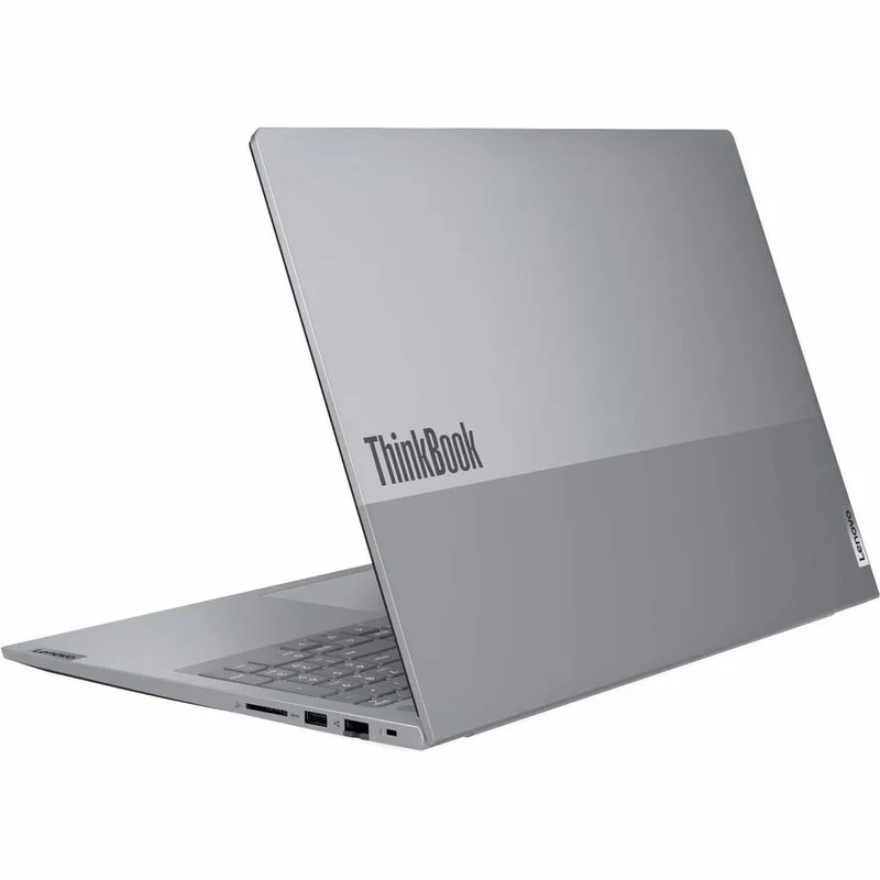 Ordinateur portable Lenovo ThinkBook 16 G8 IRL 21SH000FCF 16 pouces - WUXGA - Intel Core 5 210H - 16 Go - SSD 256 Go - Clavier anglais et français - Gris arctique 21SH000FCF