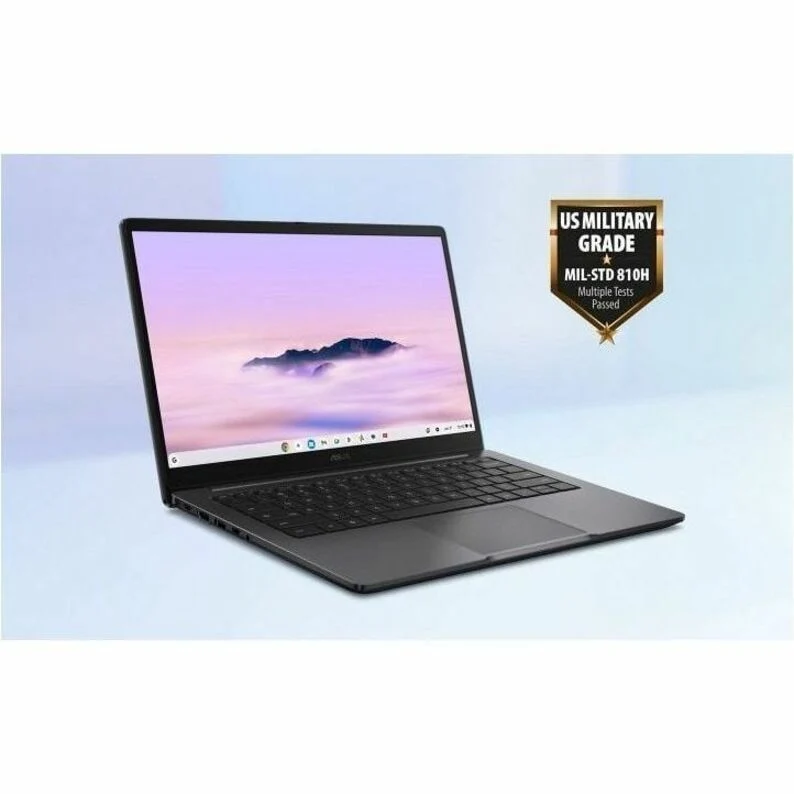 Asus Chromebook CX1405 CX1405CTA-DS31-CB Chromebook 14" - Full HD - Intel Core 3 N355 - 8 Go - 128 Go de mémoire flash - Clavier anglais et français - Gris roche CX1405CTA-DS31-CB