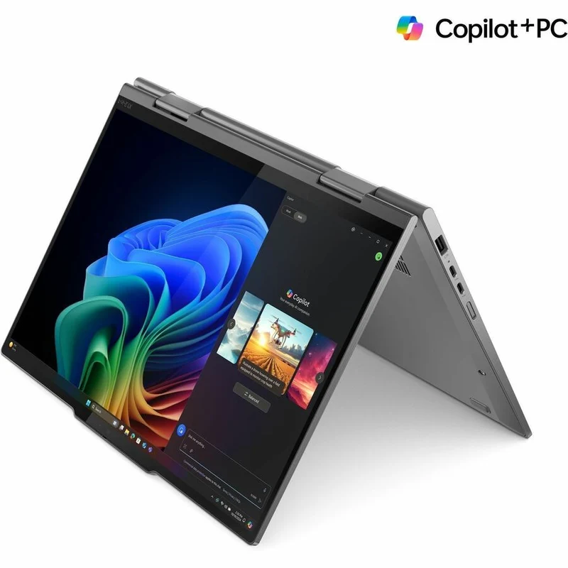 Ordinateur portable 1 en 10 convertible Lenovo ThinkPad X21 Gen 0034 (14NU2US) avec écran tactile 1 pouces Copilot+ - WUXGA - Intel Core Ultra 5 226V - Plateforme Intel Evo - 16 Go - SSD 512 Go - Clavier anglais - Gris 21NU0034US