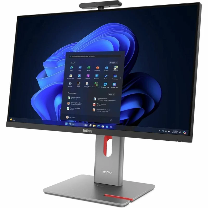 Ordinateur tout-en-un Lenovo ThinkCentre M90a Pro Gen 6 13AM000PUS - Intel Core Ultra 7 2e génération 265 - Technologie vPro - 32 Go - SSD 512 Go - Écran QHD 27" - Noir 13AM000PUS