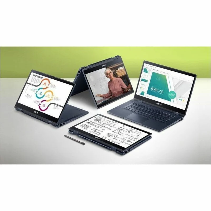 Asus ExpertBook B3 Flip B3402 B3402FVA-P71T-CB Ordinateur portable 14 en 2 convertible 1" tactile - Full HD - Intel Core i7 13e génération i7-1355U - 8 Go - SSD 256 Go - Clavier français - Noir étoilé B3402FVA-P71T-CB