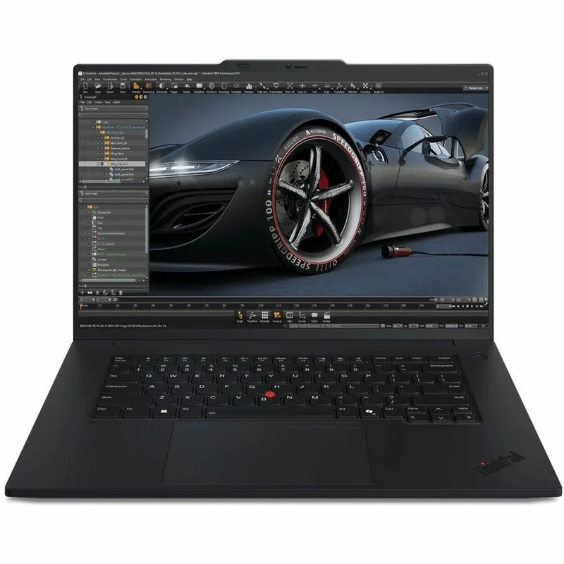 Ordinateur portable Lenovo ThinkPad P1 Gen 7 21KV001FUS 16" - WUXGA - Intel Core Ultra 7 155H - Plateforme Intel Evo - 32 Go - SSD 1 To - Clavier anglais - Noir 21KV001FUS