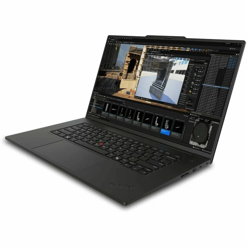 Ordinateur portable Lenovo ThinkPad P1 Gen 7 21KV001FUS 16" - WUXGA - Intel Core Ultra 7 155H - Plateforme Intel Evo - 32 Go - SSD 1 To - Clavier anglais - Noir 21KV001FUS