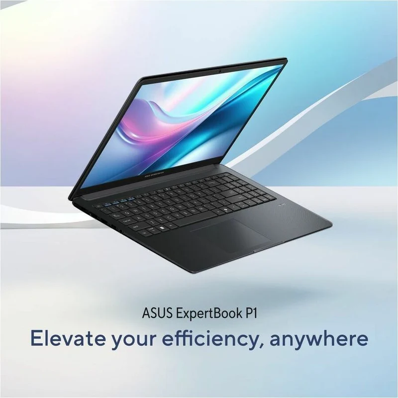 Ordinateur portable Asus ExpertBook P1 P1503 P1503CTA-H38512-CB 15.6" - Full HD - Intel Core 3 N355 - 16 Go - SSD 512 Go - Clavier anglais/français - Gris clair P1503CTA-H38512-CB
