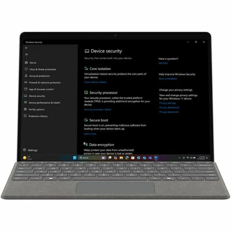 Tablette PC Microsoft Surface Pro 11 Copilot+ - 13" - 32 Go - SSD 512 Go - Windows 11 Pro - Platinum EP2-20049