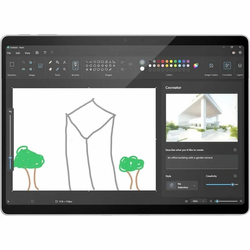 Tablette PC Microsoft Surface Pro 11 Copilot+ - 13" - 32 Go - SSD 512 Go - Windows 11 Pro - Platinum EP2-20049
