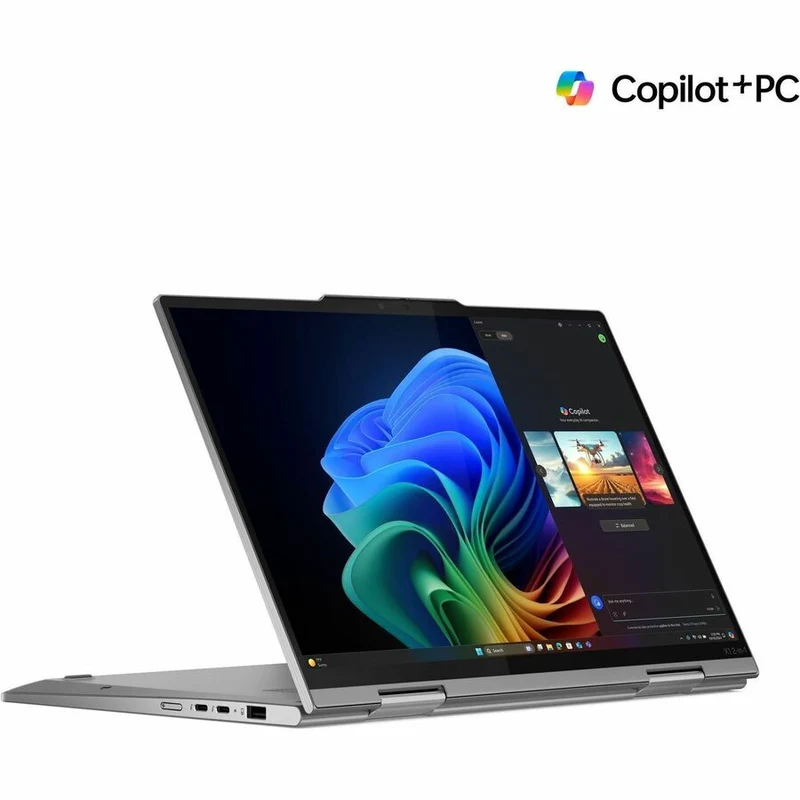 Ordinateur portable 1 en 10 convertible Lenovo ThinkPad X21 Gen 0036 (14NU2US) avec écran tactile 1 pouces Copilot+ - WUXGA - Intel Core Ultra 7 268V - Plateforme Intel Evo - 32 Go - SSD 512 Go - Clavier anglais - Gris 21NU0036US
