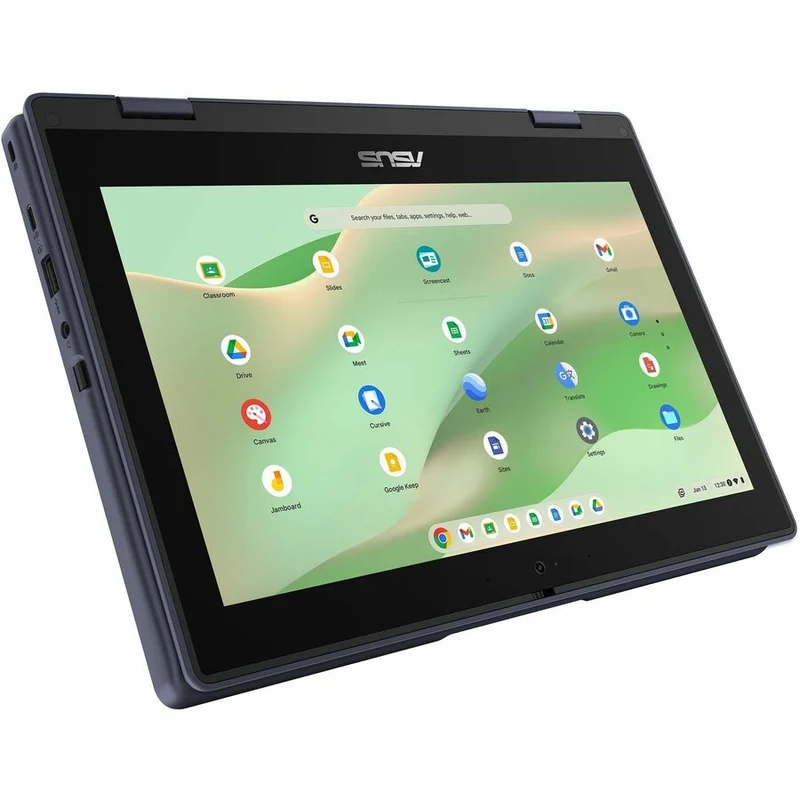 Asus Chromebook CR11 Flip CR1104F CR1104FGA-CN1864T-CA Chromebook 11.6 en 2 convertible robuste à écran tactile 1 pouces - HD - Intel N-Series N100 - 8 Go - 64 Go de mémoire flash - Gris minéral CR1104FGA-CN1864T-CA