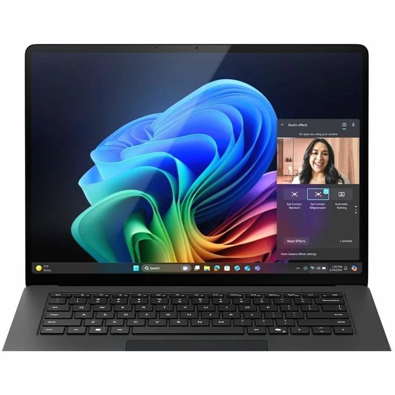 Microsoft Surface Laptop 7 15" Écran tactile Copilot+ PC Notebook - Intel Core Ultra 7 - 32 Go - SSD 512 Go - Clavier anglais - Noir EP2-22851
