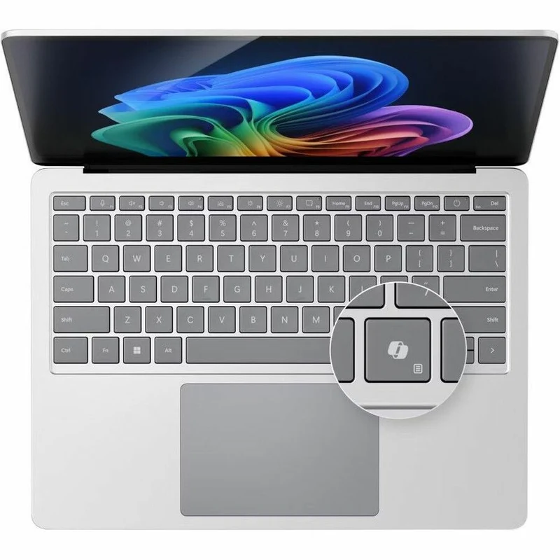 Microsoft Surface Laptop 7 13.8" Copilot+, écran tactile, ordinateur portable - Qualcomm Snapdragon X Elite - 16 Go - SSD 512 Go - Clavier anglais - Platinum EP2-34610