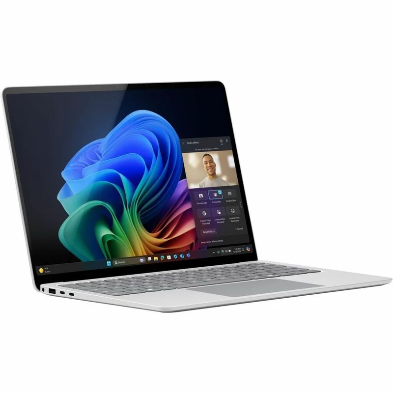 Microsoft Surface Laptop 7 13.8" Copilot+, écran tactile, ordinateur portable - Qualcomm Snapdragon X Elite - 16 Go - SSD 512 Go - Clavier anglais - Platinum EP2-34610