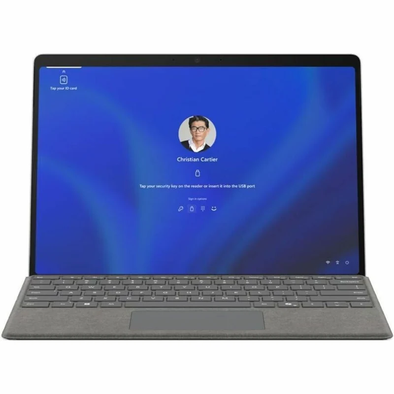 Tablette PC Microsoft Surface Pro 11 Copilot+ - 13" - Technologie vPro - 16 Go - SSD 256 Go - Windows 11 Pro - Platinum EP2-20111
