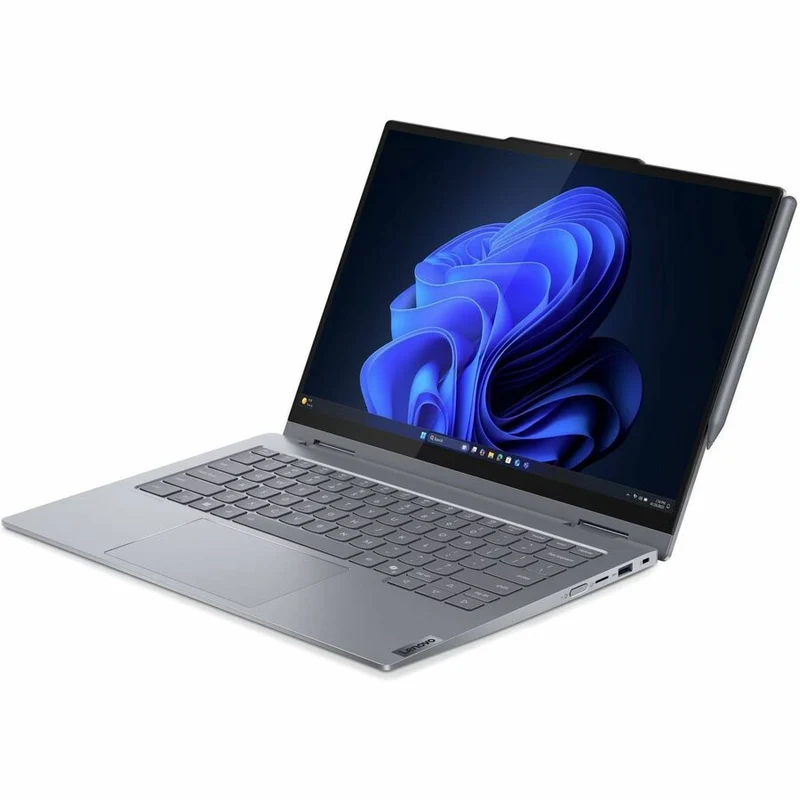 Lenovo ThinkBook 14 G5 IAU 21SQ0001US Ordinateur portable convertible 14 en 2 à écran tactile 1 pouces - WUXGA - Intel Core Ultra 5 225U - 16 Go - SSD 256 Go - Clavier anglais (États-Unis) - Gris Luna 21SQ0001US