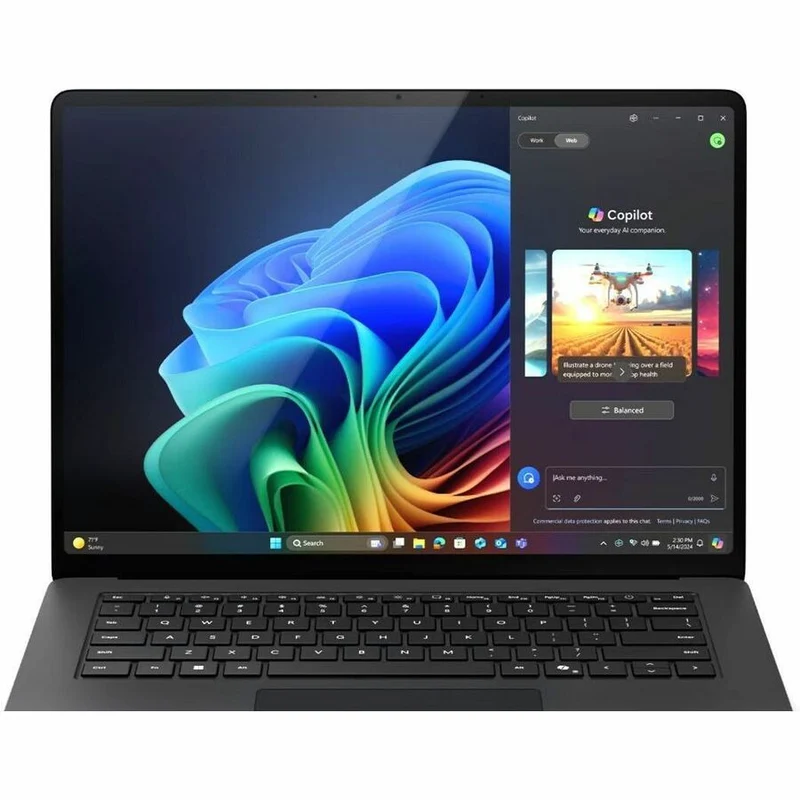 Microsoft Surface Laptop 7 15" Écran tactile Copilot+ PC Notebook - Intel Core Ultra 7 - 32 Go - SSD 512 Go - Clavier anglais - Noir EP2-22876