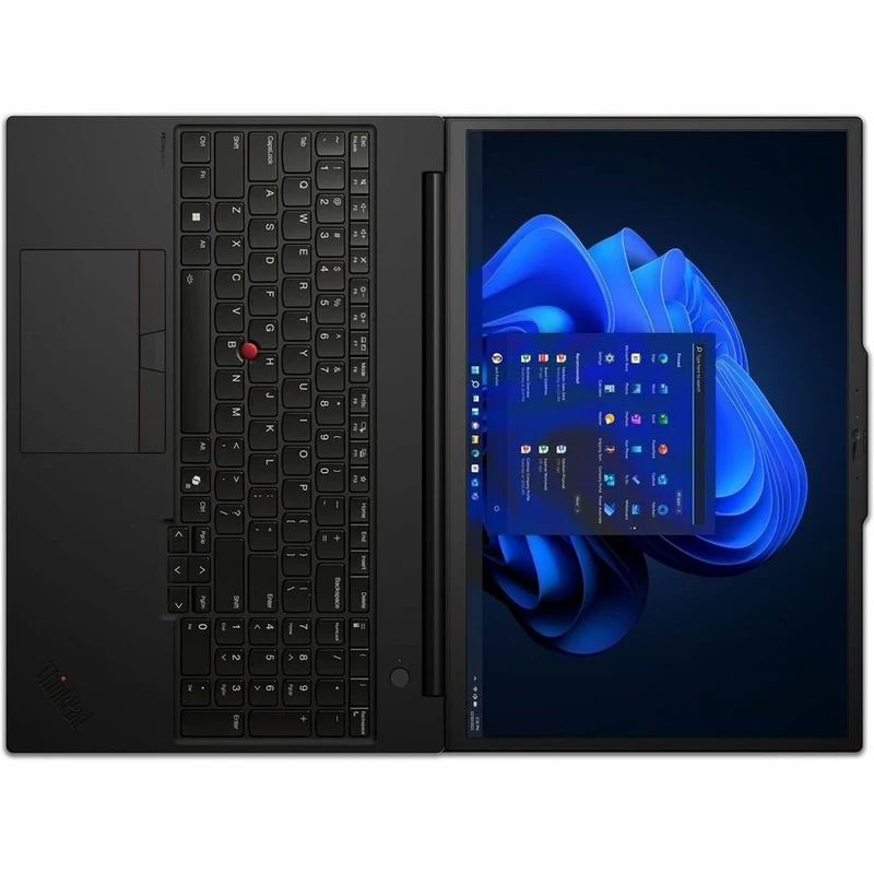 Ordinateur portable Lenovo ThinkPad P16s Gen 3 21KS001EUS 16" - WQUXGA - Intel Core Ultra 9 185H - Technologie vPro - 32 Go - SSD 512 Go - Clavier anglais - Noir 21KS001EUS