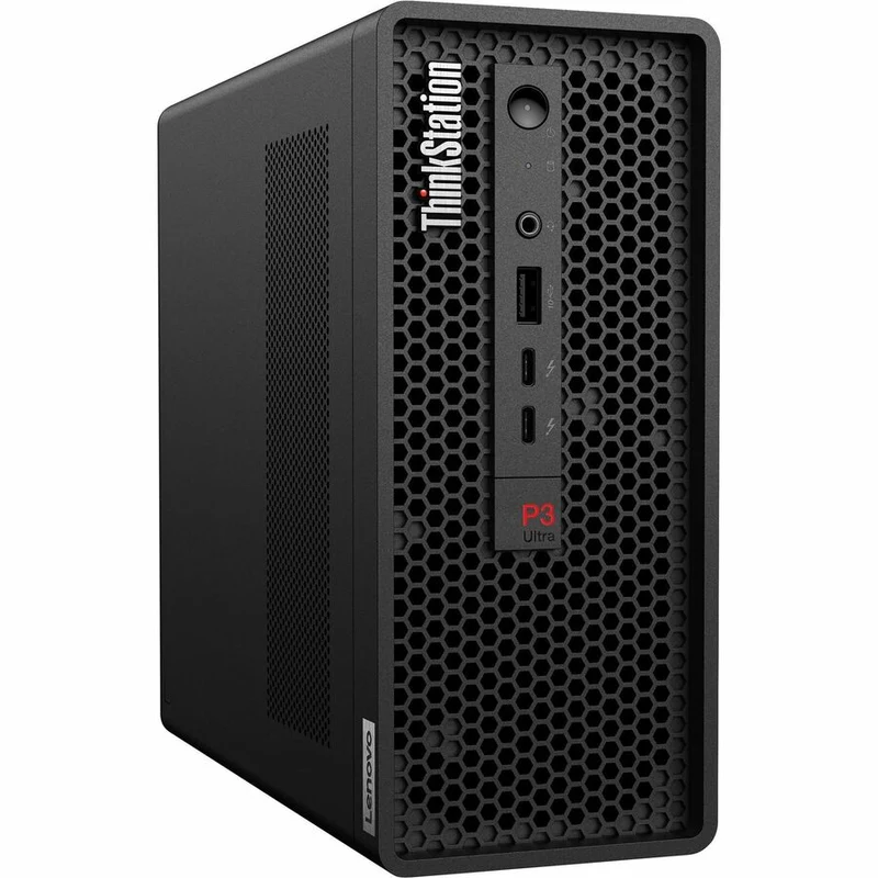 Station de travail Lenovo ThinkStation P3 Ultra 30HA00B2US - 1 x Intel Core i9 14e génération i9-14900 - 32 Go - SSD 1 To - Ultra compact - Noir 30HA00B2US