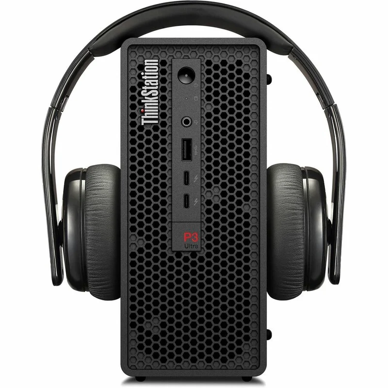 Station de travail Lenovo ThinkStation P3 Ultra 30HA00B2US - 1 x Intel Core i9 14e génération i9-14900 - 32 Go - SSD 1 To - Ultra compact - Noir 30HA00B2US