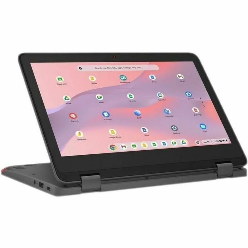 Lenovo 300e Yoga Chromebook Gen 4 82W2002GUS Chromebook 11.6 en 2 convertible 1" tactile - HD - Octa-core (ARM Cortex A76 + Cortex A55) - 4 Go - 32 Go de mémoire flash - Clavier anglais - Gris graphite 82W2002GUS