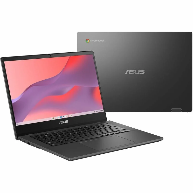 Chromebook Asus CM14 CM1402C CM1402CM2A-DS01-CB Chromebook 14" - Full HD - Octa-core (ARM Cortex A76 + Cortex A55) - 4 Go - Mémoire flash 64 Go - Clavier français et anglais - Gris Gravity CM1402CM2A-DS01-CB