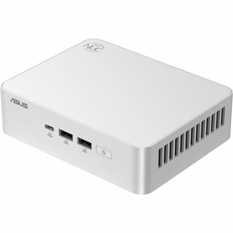 Ordinateur de bureau Asus NUC 15 Pro Plus RNUC15CRSU5063AU - Intel Core Ultra 5 225H - 16 Go - SSD 512 Go - Mini PC - Argent RNUC15CRSU5063AU