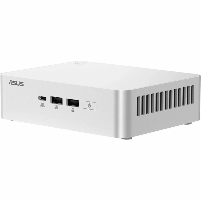 Ordinateur de bureau Asus NUC 15 Pro Plus RNUC15CRSU5063AU - Intel Core Ultra 5 225H - 16 Go - SSD 512 Go - Mini PC - Argent RNUC15CRSU5063AU