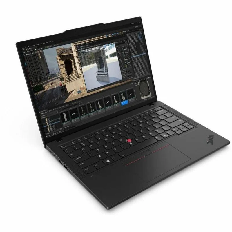 Station de travail mobile Lenovo ThinkPad P14s Gen 5 21ME001BUS 14" - 2.8K - AMD Ryzen 7 PRO 8840HS - 32 Go - SSD 512 Go - Clavier anglais - Noir 21ME001BUS