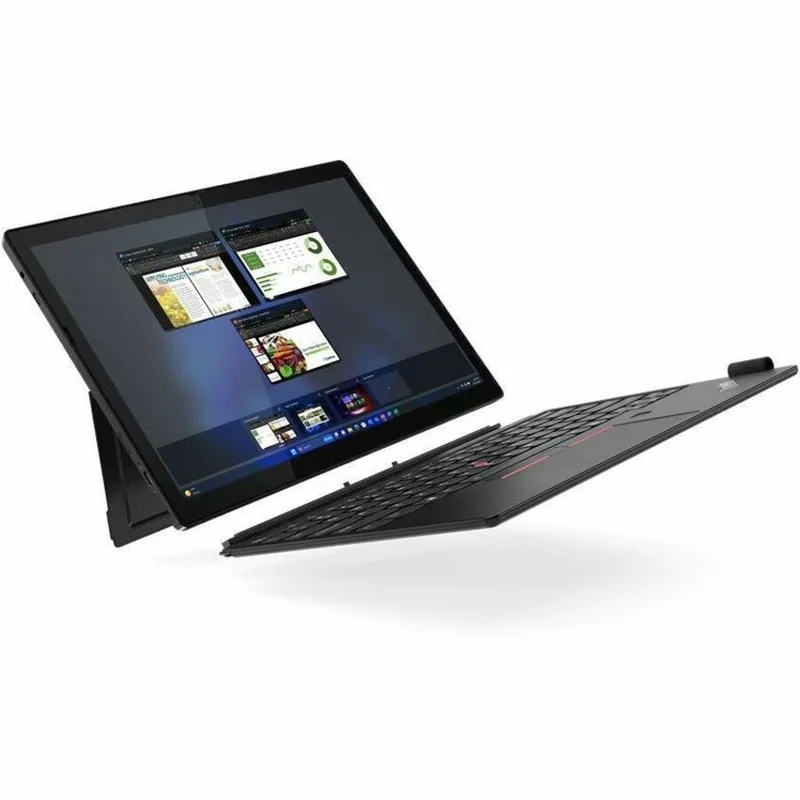 Lenovo ThinkPad X12 Detachable Gen 2 21LK0037CA Ordinateur portable 12.3 en 2 1" tactile détachable - Full HD Plus - Intel Core Ultra 7 164U - 32 Go - SSD 512 Go - Clavier français - Noir 21LK0037CA
