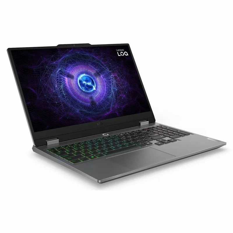 Ordinateur portable gaming Lenovo LOQ 15IAX9I 83FQ003JCF 15.6" - Full HD - Intel Core i5 12e génération i5-12450HX - 16 Go - SSD 512 Go - Clavier français et anglais - Gris Luna 83FQ003JCF