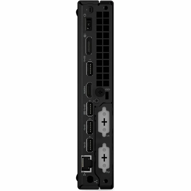 Ordinateur de bureau Lenovo ThinkCentre M80q Gen 3 11U2S0H400 - Intel Core i7 12e génération i7-12700T - Technologie vPro - 32 Go - SSD 512 Go - Mini - Noir 11U2S0H400