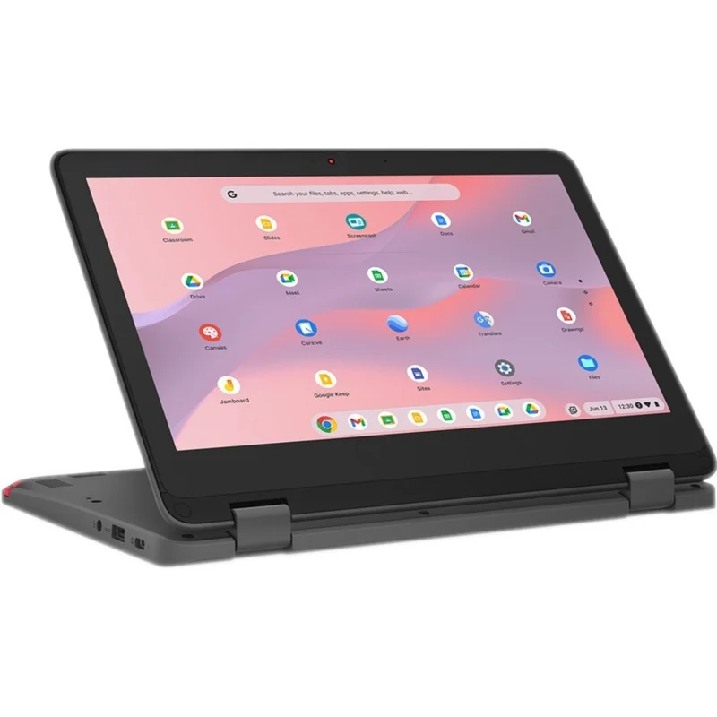 Lenovo 300e Yoga Chromebook Gen 4 82W2002KUS Chromebook convertible 11.6 en 2 tactile 1" - HD - Octa-core (ARM Cortex A76 + Cortex A55) - 8 Go - 64 Go de mémoire flash - Clavier anglais - Gris graphite 82W2002KUS