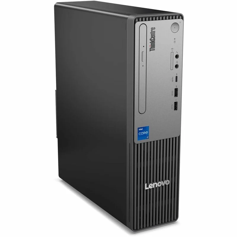 Ordinateur de bureau Lenovo ThinkCentre Neo 50s Gen 5 12XF000UUS - Intel Core i5 14e génération i5-14400 - 8 Go - SSD 256 Go - Compact - Noir 12XF000UUS
