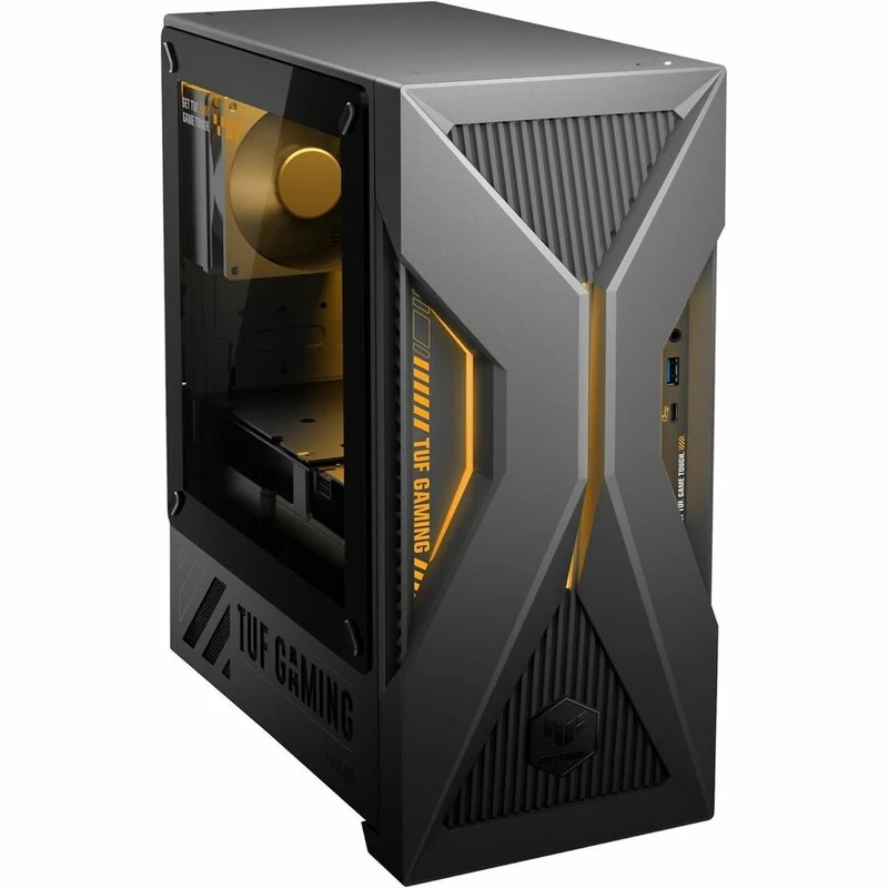 Ordinateur de bureau gaming TUF t500 T500MVC-DSI75060-CB - Intel Core i7 13e génération i7-13620H - 16 Go - SSD 1 To - Mini-tour - Gris éclipse solaire T500MVC-DSI75060-CB