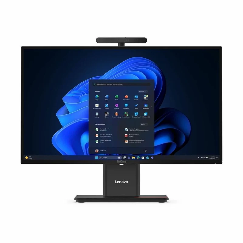 Ordinateur tout-en-un Lenovo ThinkCentre M90a Gen 6 13AT0006US - Intel Core Ultra 5 2e génération 225 - 16 Go - SSD 512 Go - Écran tactile Full HD 23.8" - Noir 13AT0006US