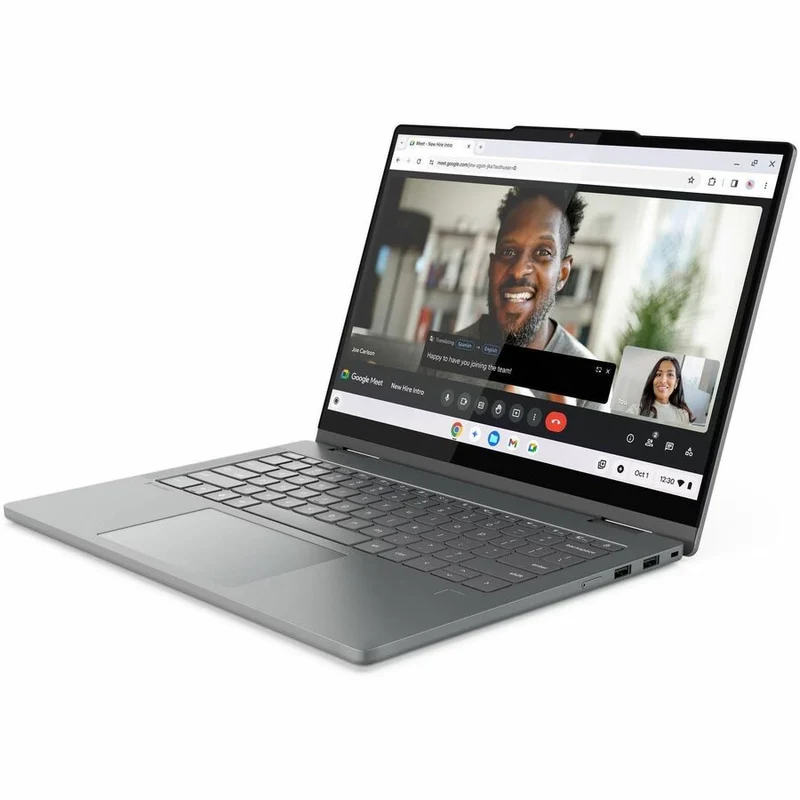Lenovo 14IRU10 83LL000LUS Chromebook 14 en 2 convertible 1" avec écran tactile - WUXGA - Intel Core 5 120U - 8 Go - SSD 256 Go - Clavier anglais - Gris Luna 83LL000LUS