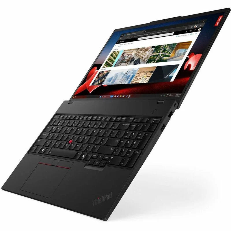 Ordinateur portable Lenovo ThinkPad T16 Gen 3 21MN00AHCA 16" avec écran tactile - WUXGA - Intel Core Ultra 7 155U - 16 Go - SSD 512 Go - Clavier français - Noir 21MN00AHCA