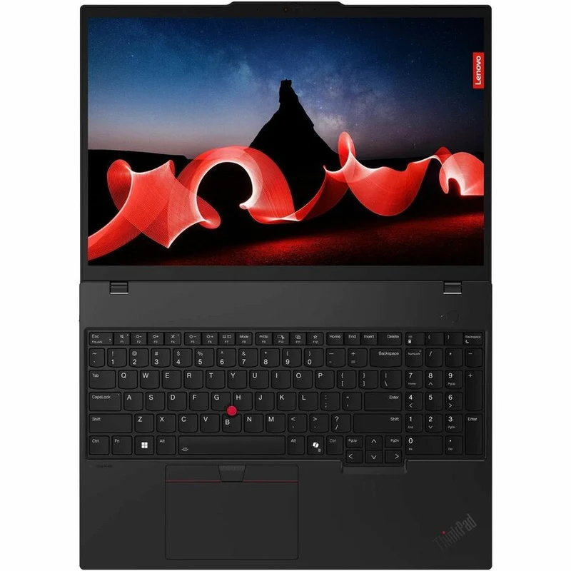 Ordinateur portable Lenovo ThinkPad T16 Gen 3 21MN005MCA 16" avec écran tactile - WUXGA - Intel Core Ultra 5 125U - 16 Go - SSD 512 Go - Clavier français - Noir 21MN005MCA