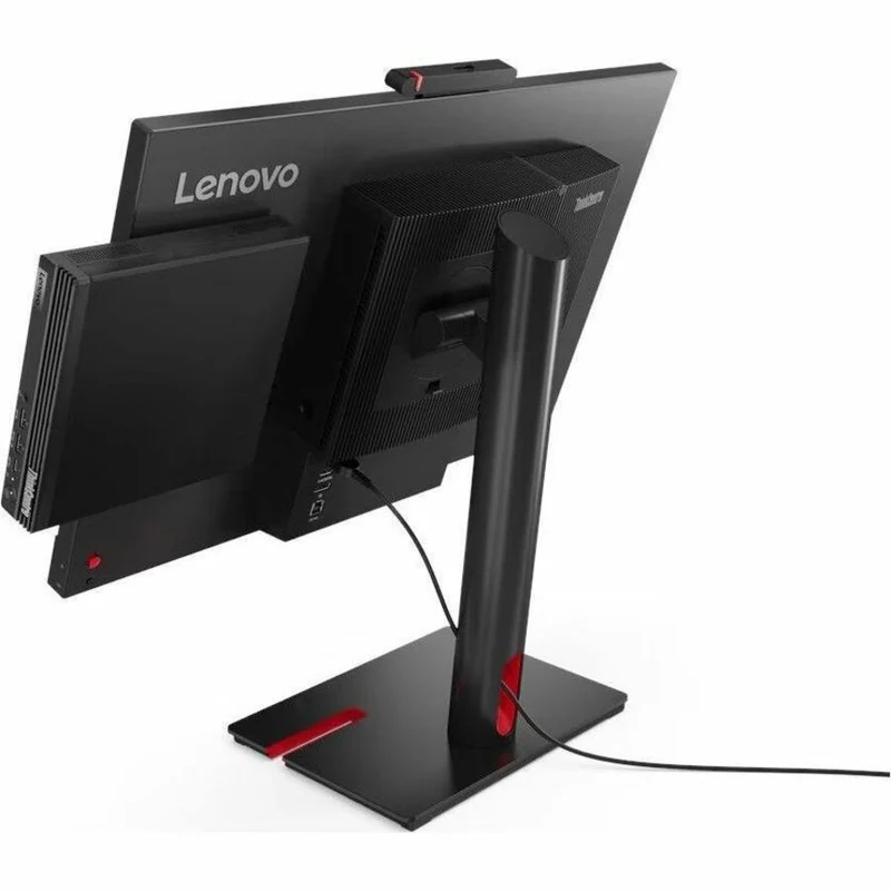 Ordinateur de bureau Lenovo ThinkCentre M70q Gen 5 12TD001JCA - Intel Core i3 14e génération i3-14100T - 8 Go - SSD 256 Go - Mini - Noir 12TD001JCA