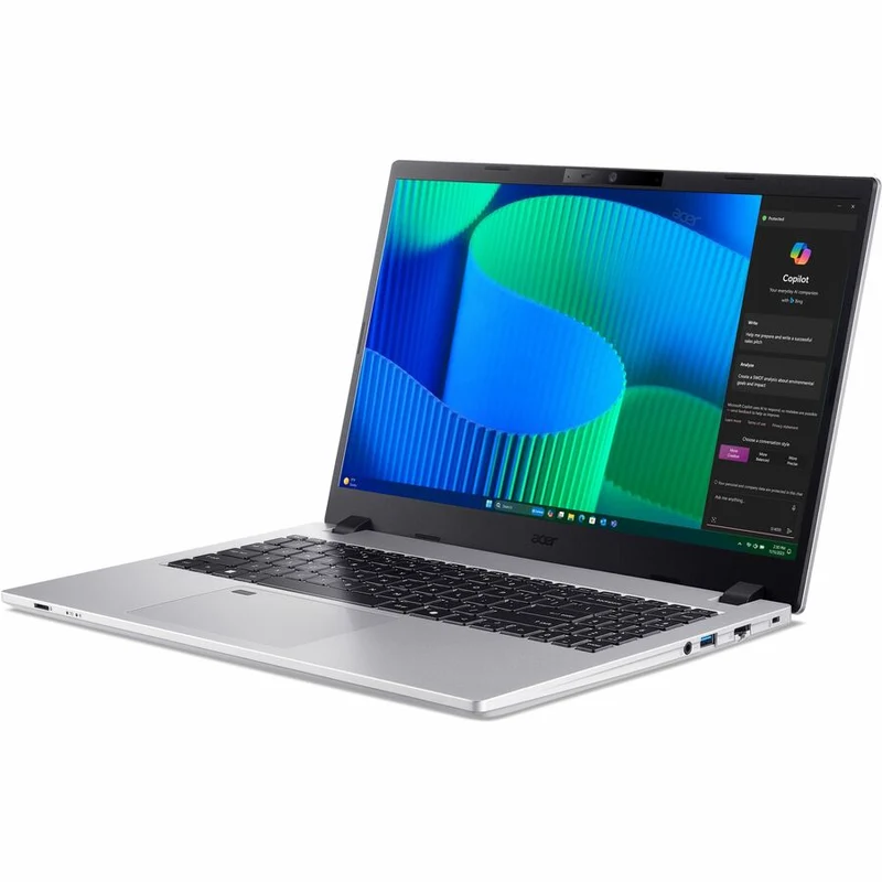 Ordinateur portable Acer TravelMate P2 15 P215-55 TMP215-55-51CM 15.6" - Full HD - Intel Core 5 120U - 16 Go - SSD 512 Go - Clavier anglais - Argent NX.BHRAA.002
