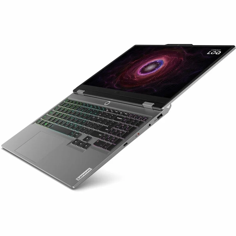 Ordinateur portable gaming Lenovo LOQ 15AHP9 83DX00ASCF 15.6" - Full HD - AMD Ryzen 7 8845HS - 16 Go - SSD 1 To - Clavier français et anglais - Gris Luna 83DX00ASCF