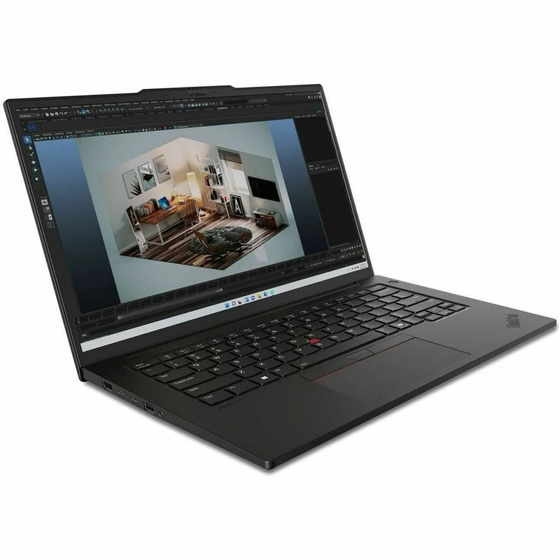 Station de travail mobile Lenovo ThinkPad P14s Gen 5 21G2001HUS 14.5" - WUXGA - Intel Core Ultra 7 165H - Technologie vPro - 16 Go - SSD 512 Go - Clavier anglais - Noir 21G2001HUS