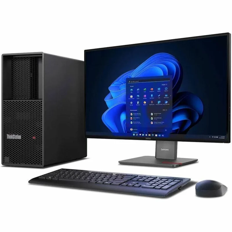 Station de travail Lenovo ThinkStation P3 Gen 2 30HT007XUS - 1 x Intel Core Ultra 7 265 - Technologie vPro - 32 Go - SSD 1 To - Tour 30HT007XUS