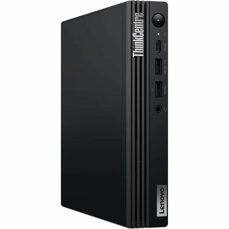 Ordinateur de bureau Lenovo ThinkCentre M70q Gen 5 12TD001NCA - Intel Core i7 14e génération i7-14700T - Technologie vPro - 16 Go - SSD 256 Go - Mini - Noir 12TD001NCA