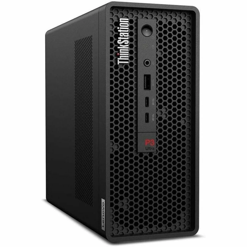 Station de travail Lenovo ThinkStation P3 Ultra Gen 2 30J5002XUS - 1 processeur Intel Core Ultra 7 2e génération 265 - Technologie vPro - 32 Go - SSD 512 Go - Format compact 30J5002XUS